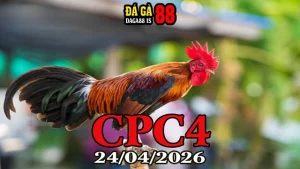 Video đá gà trực tiếp CPC4 ngày 24-04-2026